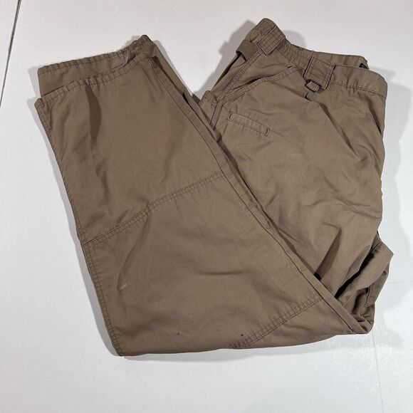 511 Tactical Series Cargo Pants Tan Khaki Men's 42x32 Stained - Picture 2 of 11